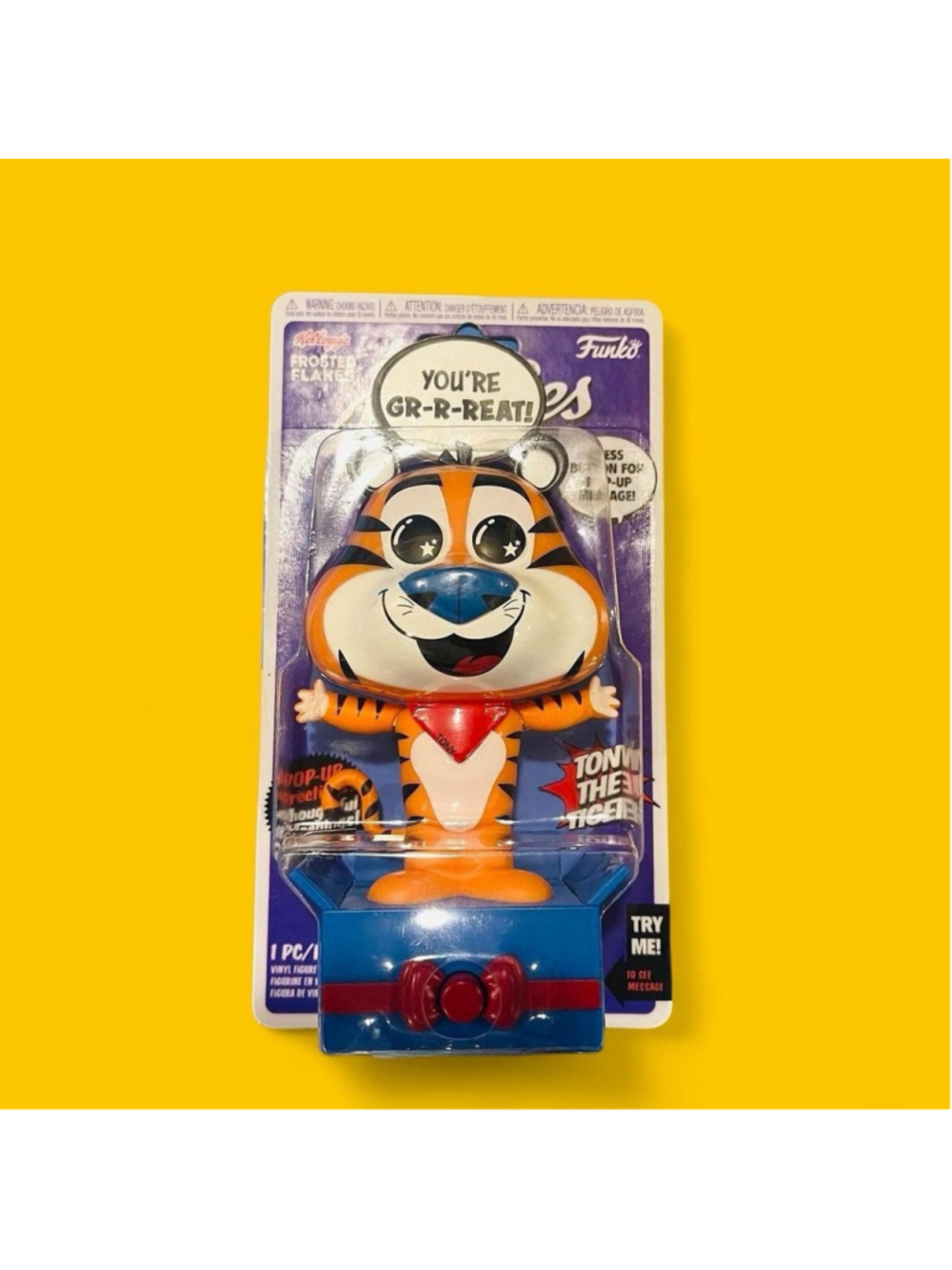 Funko Popsies Tony the Tiger Pop-Up Greeting Figure Kellogg’s Frosted Flakes